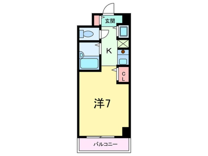 間取図 ア－ジュ・リベルテ本山