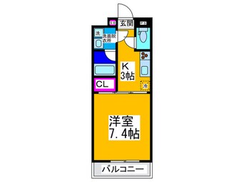 間取図 アルモニー中もず