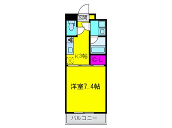 間取図 アルモニー中もず