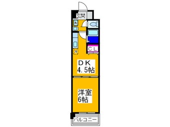 間取図 クレール三国ヶ丘