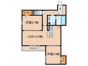 間取図 仮)brilant