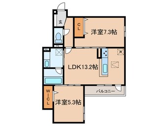 間取図 仮)brilant