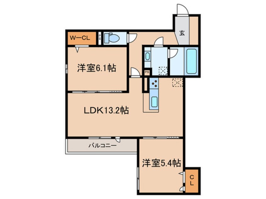 間取図 仮)brilant