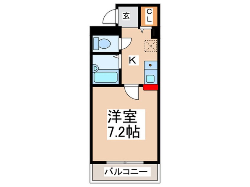 間取図 エクシード弁天　Ⅱ
