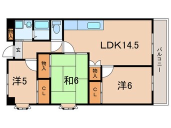 間取図 ｃａｓａベラヴィスタ垂水