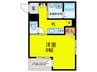 グロ－パレス西今川 1Kの間取り