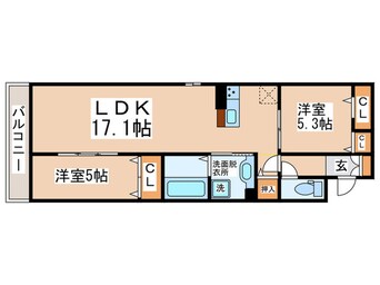 間取図 ロイヤルコート