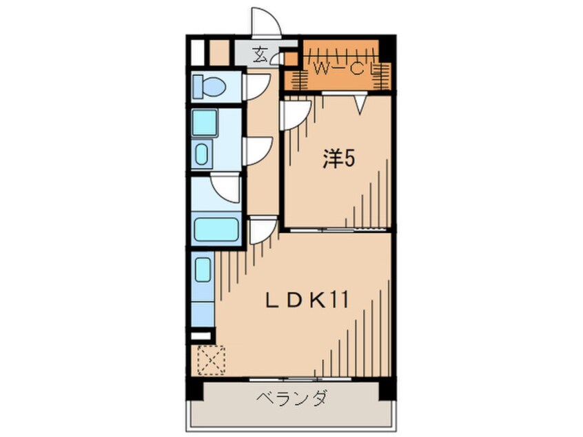 間取図 マ　メゾン金楽寺