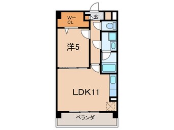間取図 マ　メゾン金楽寺