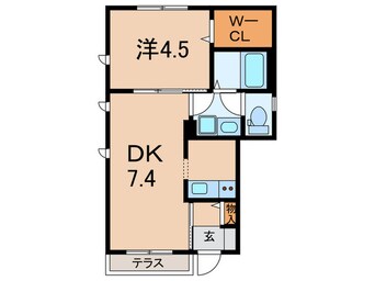 間取図 シャーメゾンマル