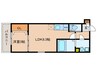 仮)ジーメゾン姫島 1LDKの間取り