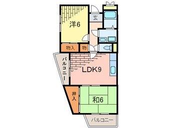 間取図 ガ－ネット森北町