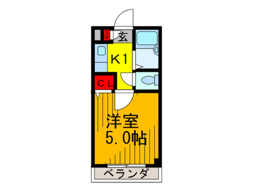 間取図 エス・ティ・マンション旭町