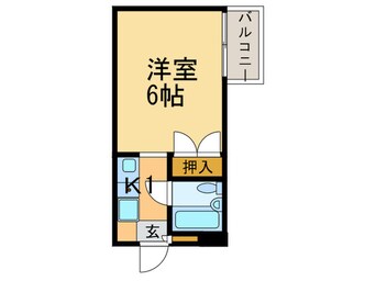 間取図 ドム－ルコスモス甲南町