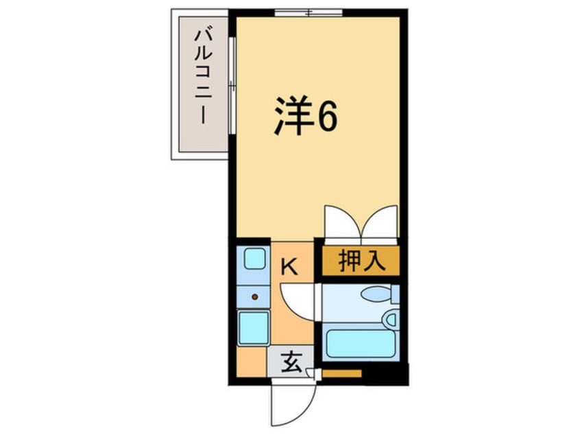 間取図 ドム－ルコスモス甲南町