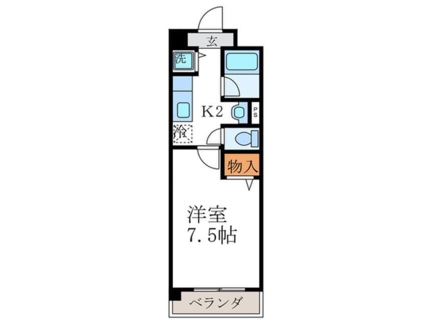 間取図 ステラ新町