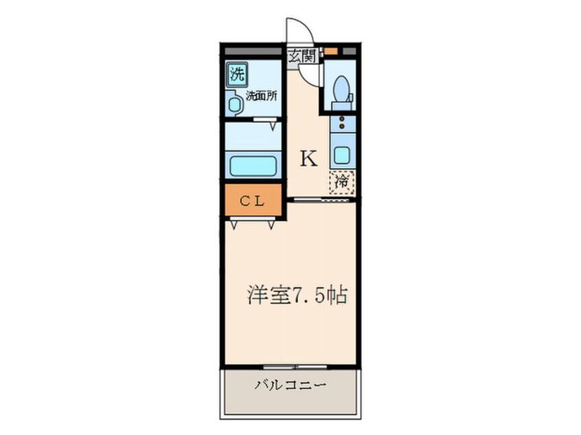 間取図 モレス・ヴィラ尼崎