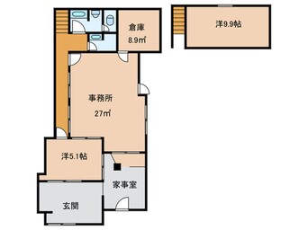 間取図 醍醐南里町店舗