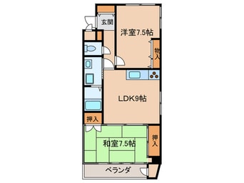 間取図 伊丹 丹兵ビル