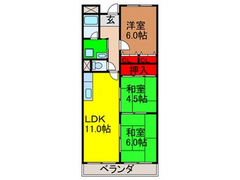 間取図 チェリーコ－ト