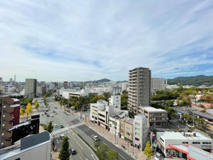 室内からの展望 ｴｽﾘｰﾄﾞ神戸大倉山ﾋﾙｽﾞ(1011)