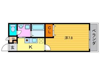 間取図 ラフィ－ネ九条