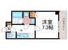 仮)ベラジオ雅び京都西京極(203) 1Kの間取り