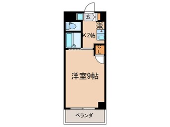 間取図 ラフィーネ四条堀川