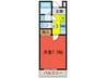 ｌｉｂｅｒｔｅ 1Kの間取り