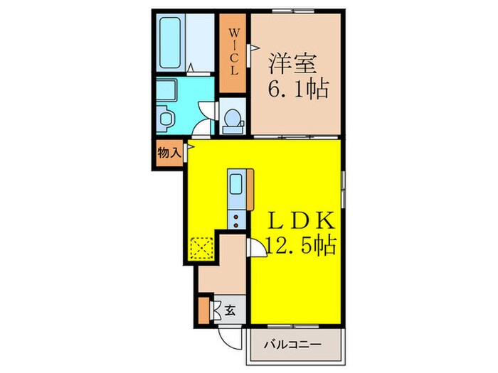 間取り図 仮)リバーサイドＷＨ