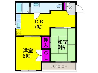 間取図 ビラビアンカ