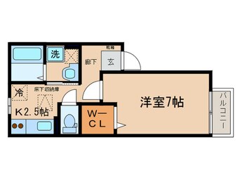 間取図 サンライズ堅田
