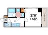 仮)ベラジオ雅び京都西京極(205) 1Kの間取り