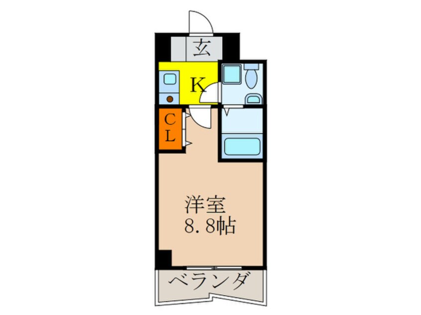 間取図 セレニテ新大阪弐番館