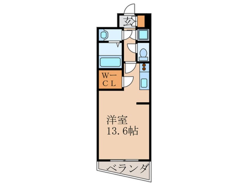 間取図 セレニテ新大阪弐番館