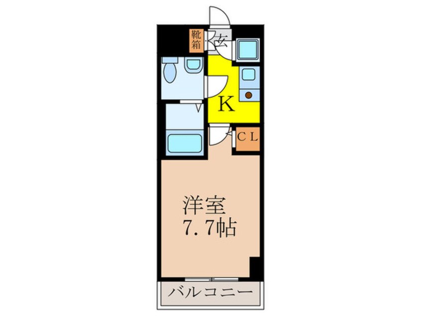 間取図 セレニテ新大阪弐番館