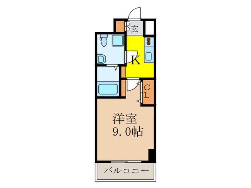 間取図 セレニテ新大阪弐番館