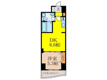 間取図 セレニテ新大阪弐番館