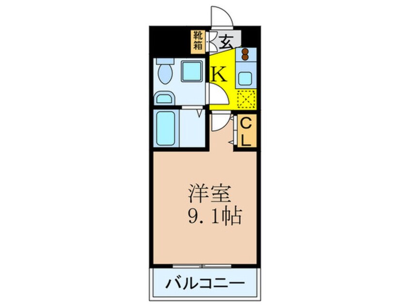 間取図 セレニテ新大阪弐番館