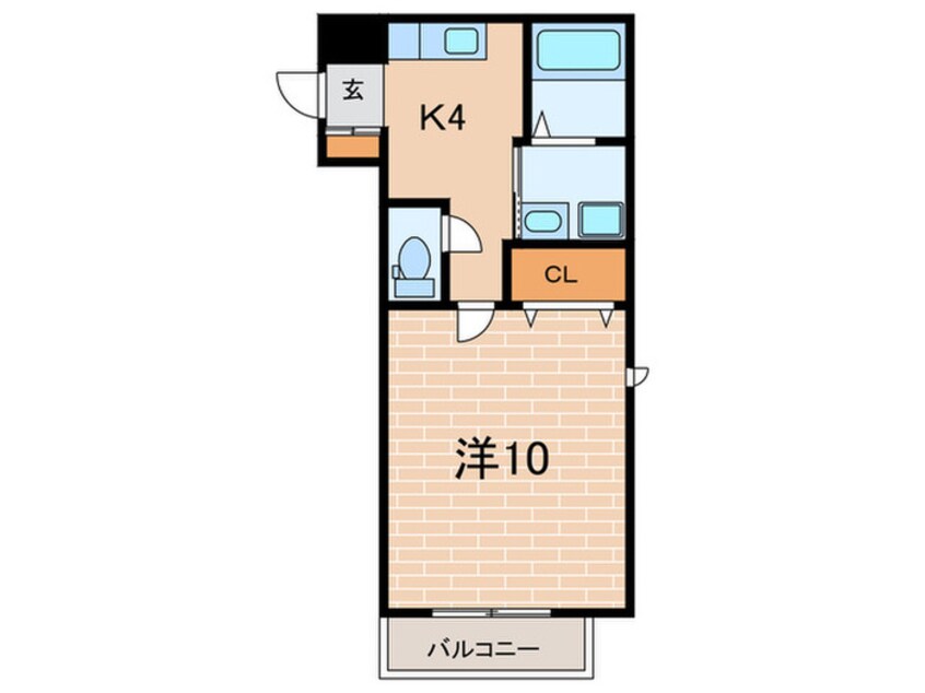 間取図 旭化成　コマ・ナージュ