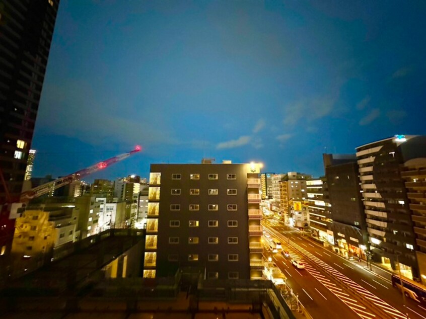 室内からの展望 ｴｽﾃﾑｺｰﾄ難波Ⅶﾋﾞﾖﾝﾄﾞ(1302)