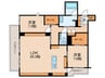 アゼリア　ベガ　芦屋業平町 2LDKの間取り