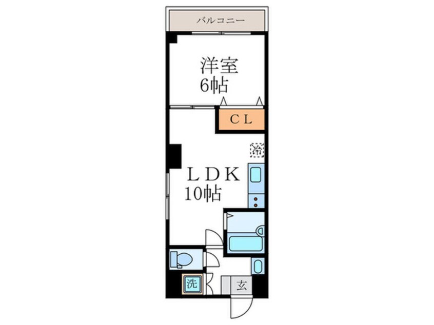 間取図 サンモリタ