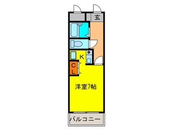 間取図 ツインオ－ク箕面Ⅱ
