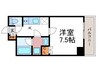 仮)ベラジオ雅び京都西京極(304) 1Kの間取り