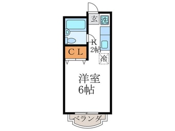 間取図 鞍馬口アイビ-ハウス
