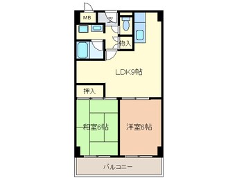 間取図 城南マンションⅡ