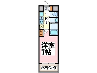 間取図 ルクレ新町レジデンス