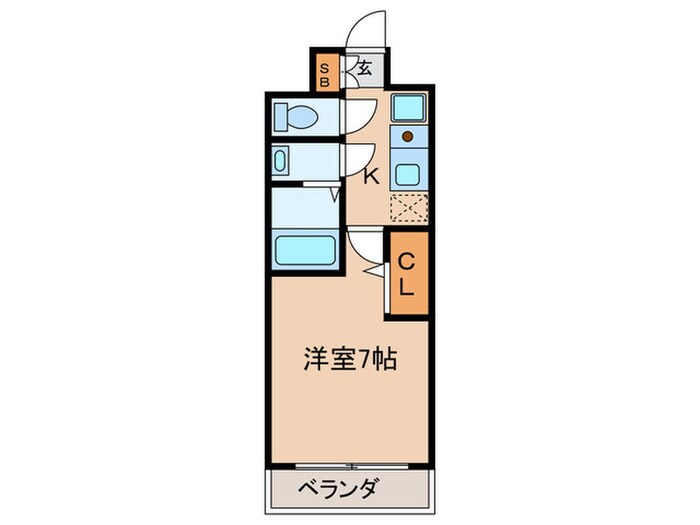 間取り図 ルクレ新町レジデンス