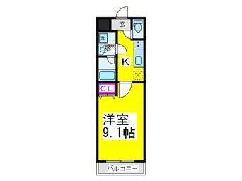 間取図 フジパレス南清水町Ⅱ番館